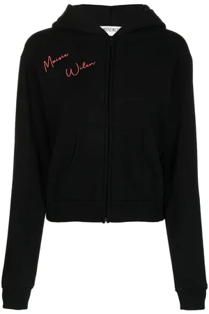 Maisie Wilen Graphic-print zipped hoodie