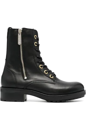 Tommy Hilfiger 40mm zip-up Biker boots