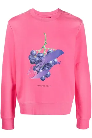 Viktor & Rolf Grape-print cotton sweatshirt