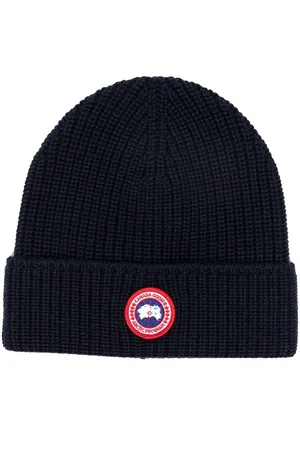 Canada Goose Arctic Disc-embellished wool beanie