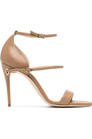 Jennifer Chamandi Rolando 105mm leather sandals