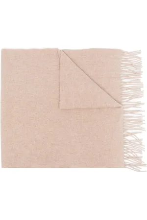 Totême Fine-knit fringe-edge scarf