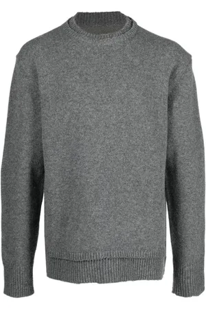 Maison Margiela Elbow-patch knitted jumper