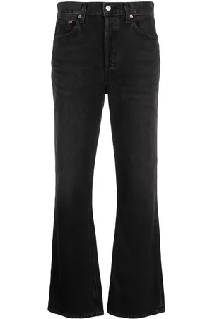 AGOLDE Mid-rise straight-leg jeans