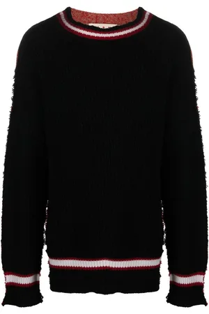 Marni Two-tone round-neck jumper