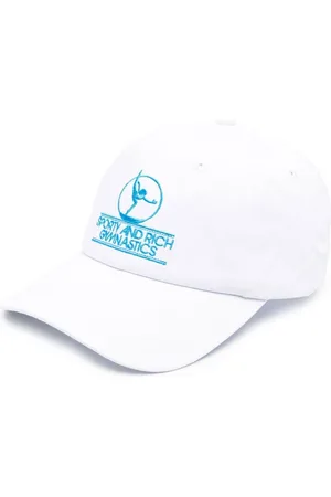 Sporty & Rich Embroidered-logo baseball cap