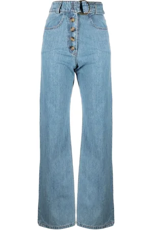 REJINA PYO Emily high-rise wide-leg jeans
