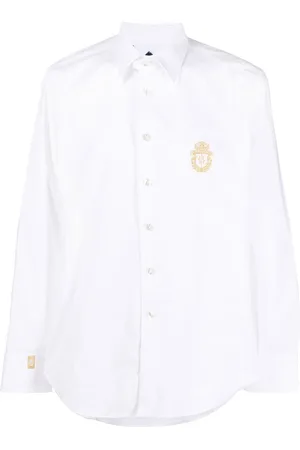 BILLIONAIRE Silver Cut long-sleeved shirt