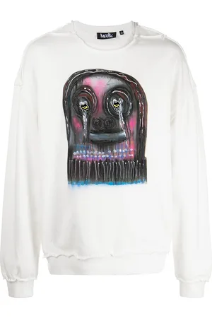 HACULLA Graphic-print cotton sweatshirt