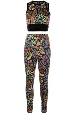 Etro Knitted floral two-piece set
