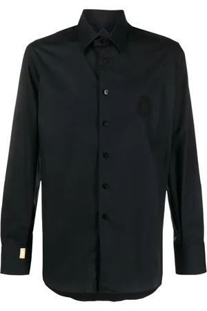 BILLIONAIRE Silver Cut long-sleeved shirt