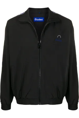 Etudes Logo zipped bomber jacket