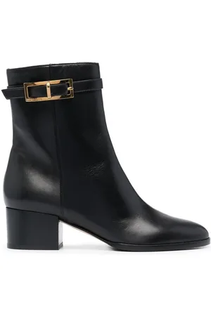 Sergio Rossi 65mm buckle-detail heeled boots