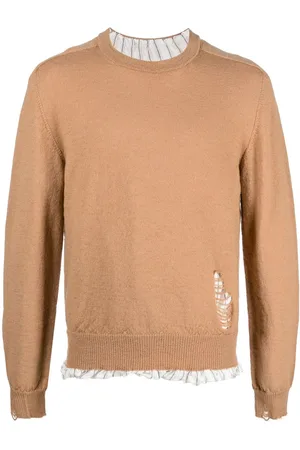 Maison Margiela Distressed wool jumper