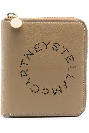 Stella McCartney Logo-print zip-up wallet