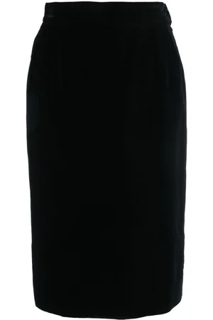 Saint Laurent 1990s high-waisted pencil skirt
