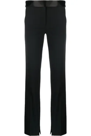 Stella McCartney Satin-waistband detail trousers