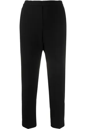 THEORY Cropped tapered trousers