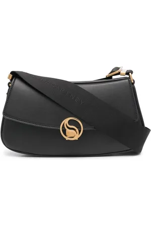 Stella McCartney Logo clasp flap shoulder bag