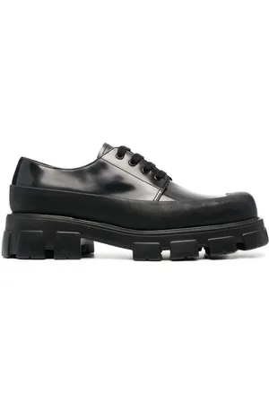 Prada Brushed leather Derby shoes