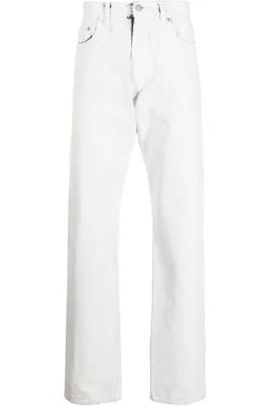 Maison Margiela Painted-design straight-leg jeans