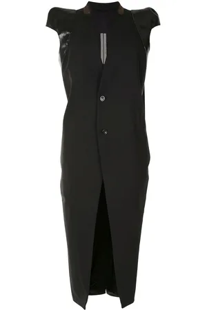 Rick Owens Structured-shoulder coat