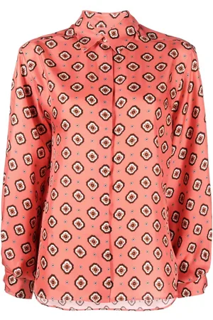 ALBERTO BIANI Patterned silk shirt