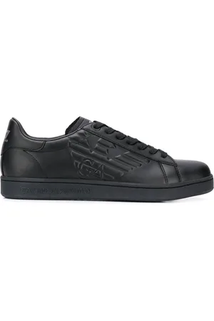 EA7 Embossed logo sneakers