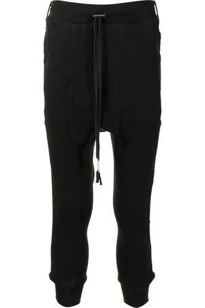 11 BY BORIS BIDJAN SABERI Drop-crotch track pants