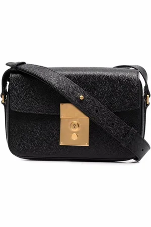 Thom Browne Pebbled camera crossbody bag