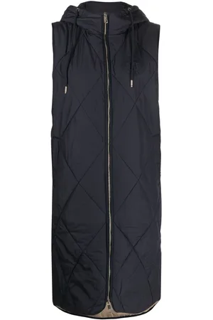 Tommy Hilfiger Sorona quilted long vest