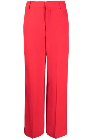 CO Straight-leg cut trousers