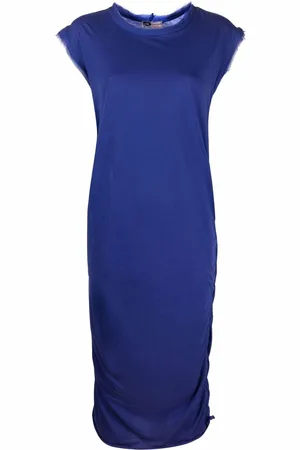 Lanvin Ruched detailing shift midi dress