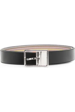 Paul Smith Artist Stripe reversible buckle belt