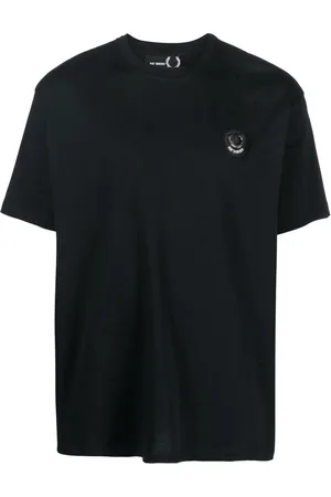 Fred Perry Logo-patch short-sleeved T-shirt