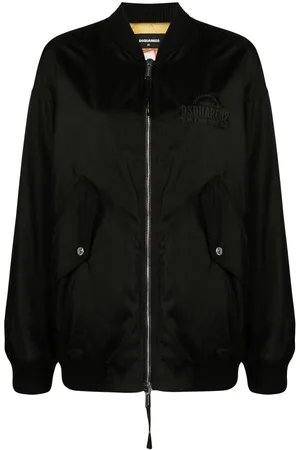 Dsquared2 Embroidered-logo bomber jacket