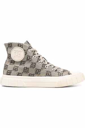MISBHV Army monogram canvas sneakers