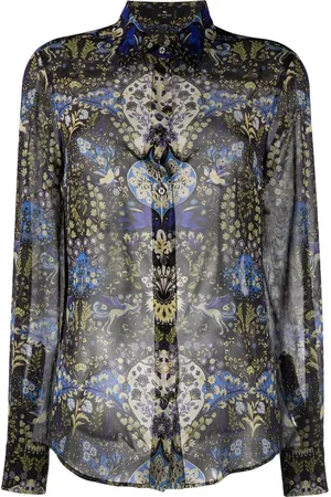 Etro Floral-print silk shirt