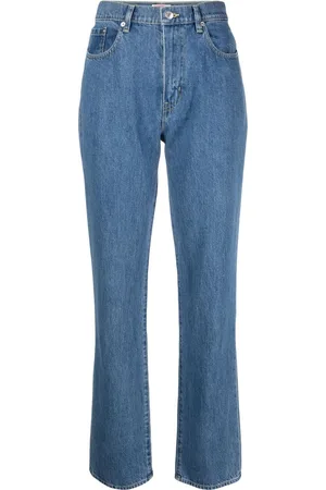 Kenzo High-waist straight leg jeans