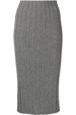 Cashmere In Love Lenny chunky-knit skirt
