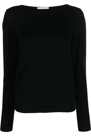 BRUNO MANETTI Crew-neck knitted top