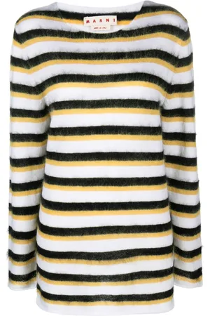 Marni Brushed striped jumper