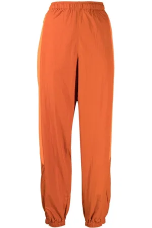 Y-3 Contrasting-panel tracksuit bottom