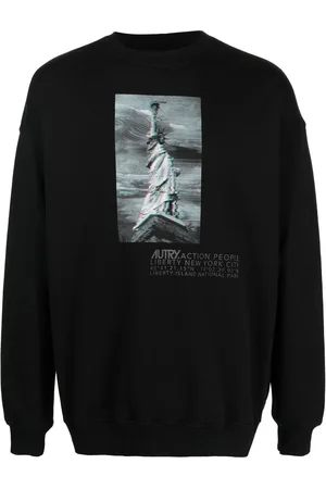 Autry Graphic-print detail sweatshirt