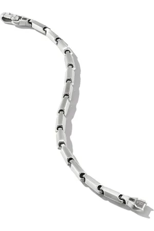 David Yurman Sterling Faceted Link bracelet (6mm)