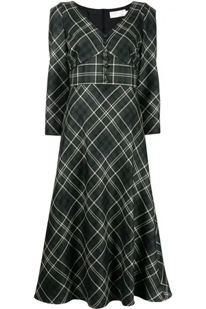 Cubus Oberon checked midi dress