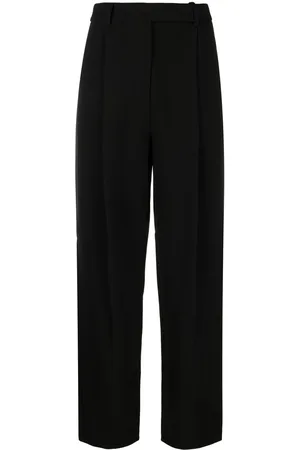 Self-Portrait High-waist straight trousers