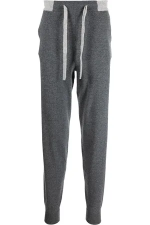 N.PEAL Knitted two-pocket track trousers