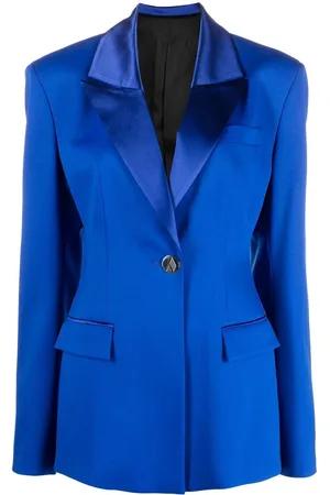The Attico Silk single-breasted blazer