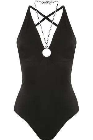 Brigitte Lace up swimsuit